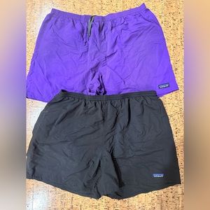 Patagonia Mens XL lined Shorts  x 2